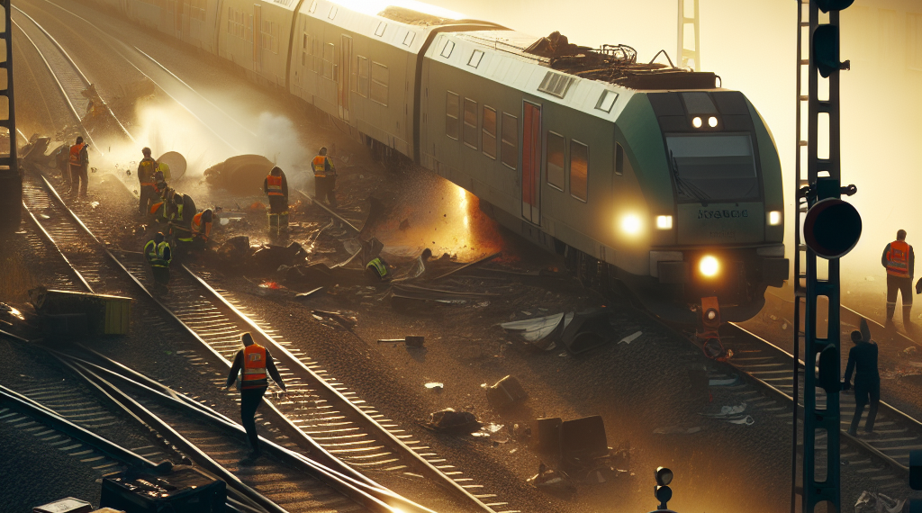 Dos trenes chocan en Dinamarca y dejan casi una veintena de heridos, varios de ellos graves