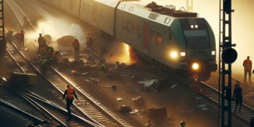 Dos trenes chocan en Dinamarca y dejan casi una veintena de heridos, varios de ellos graves