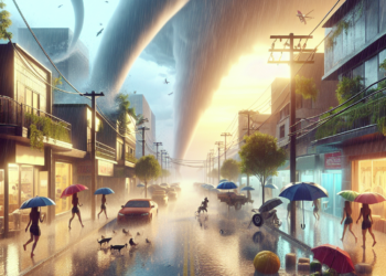 Clima en México hoy 4 de abril con tornados, lluvias y granizo