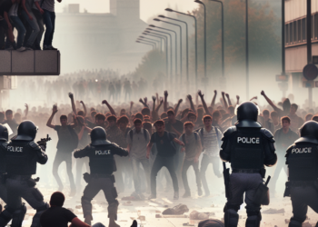 Enfrentamientos entre estudiantes serbios y la Policía en una protesta en el rectorado de la Universidad de Belgrado