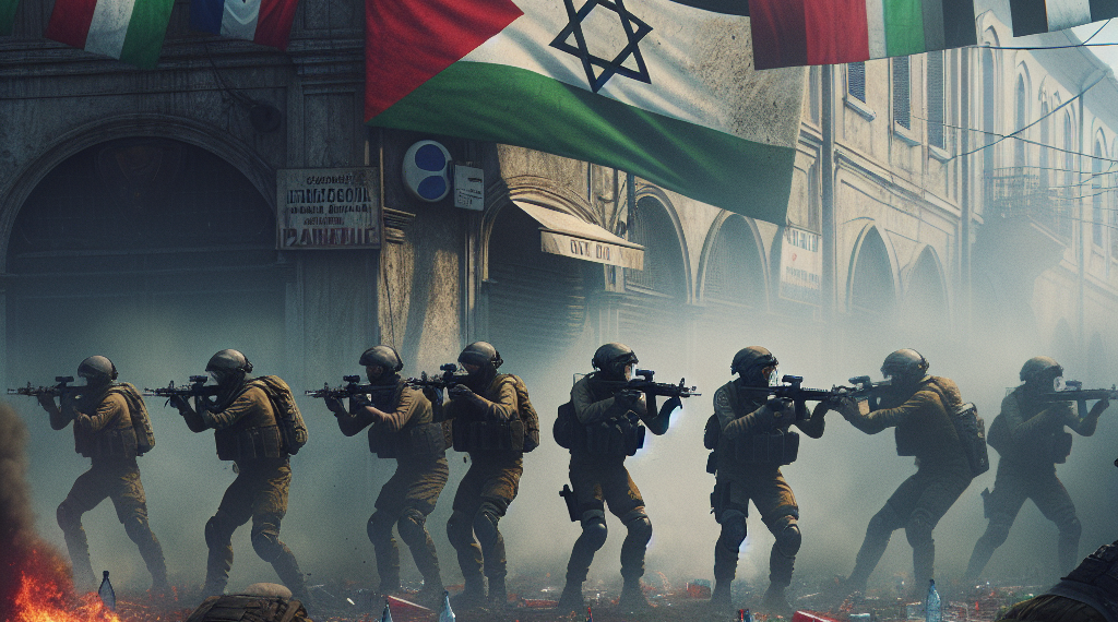 Tensión y enfrentamientos entre grupos de judíos y manifestantes pro Palestina en el Día de la Liberación del nazi-fascismo en Italia