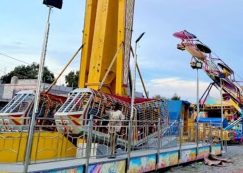 Cuatro lesionados por accidente en juego de feria en Ometepec, Guerrero