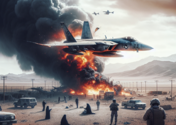 Derriban avión de combate estadounidense en Irán