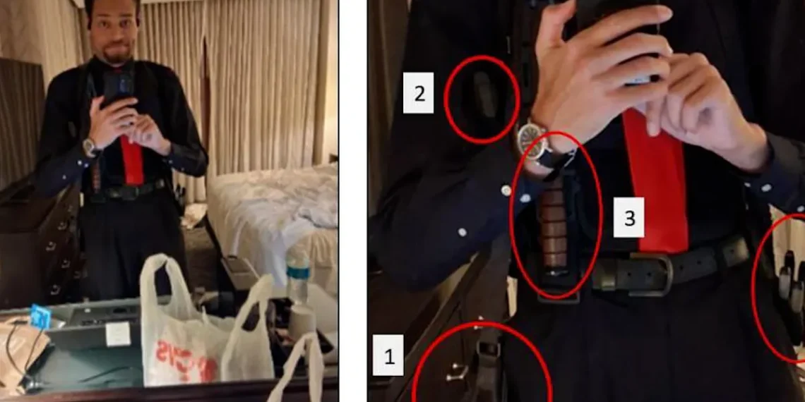 El detenido por intentar asesinar a Trump se hizo un selfie frente al espejo minutos antes del ataque