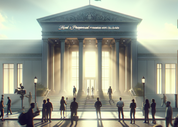 David Ellison, CEO of Paramount Skydance, speaks during the Paramount Pictures presentation at CinemaCon on April 16.