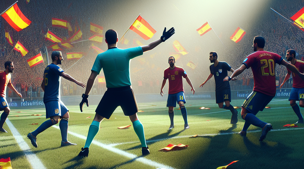 Protagonismo español desde el VAR en dos de los nueve goles del partido