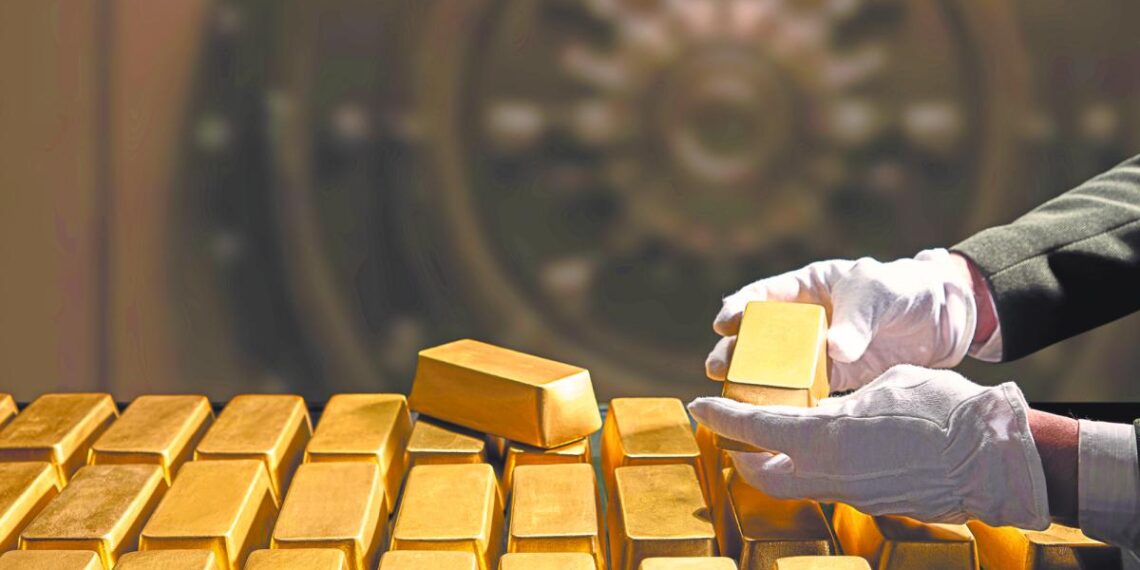 El oro registra primera pérdida semanal en cinco semanas