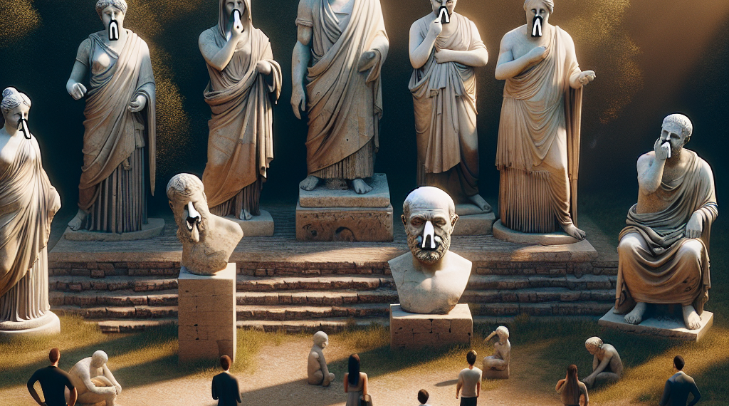 Ancient Statues at The Met to Receive Patrons' Noses
