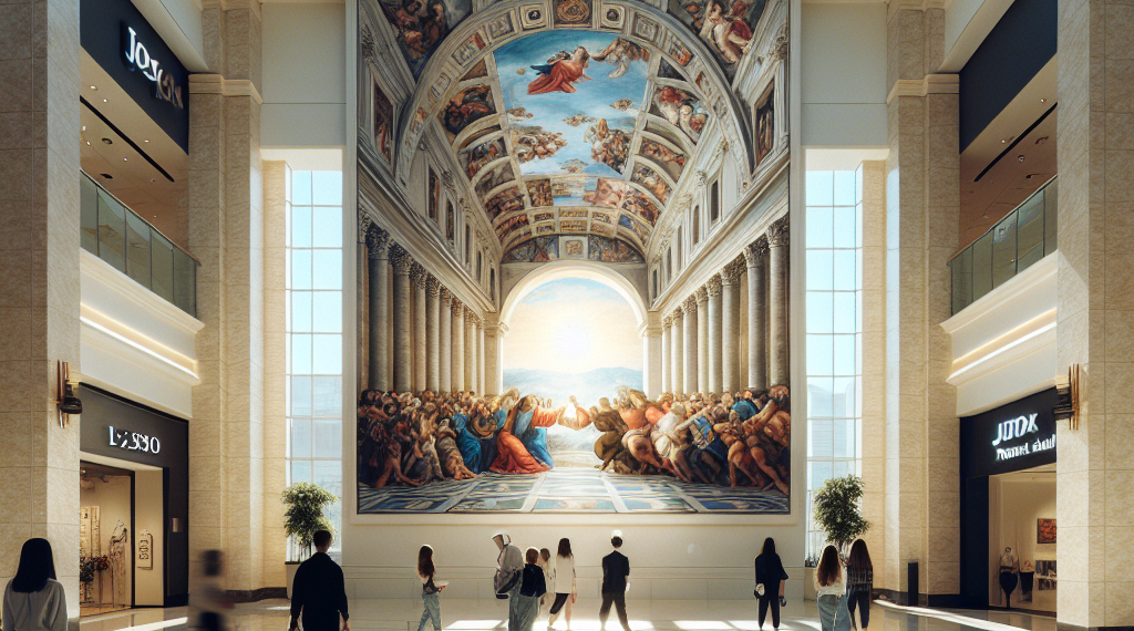 Sistine Chapel Exhibition Heads to Shopping Mall in New Jersey