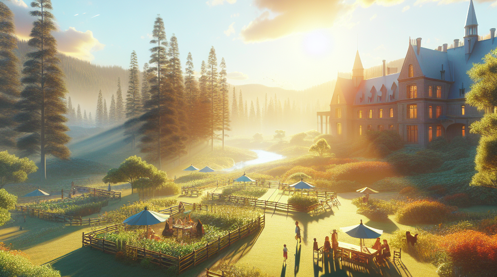 A gallery with photographs on its walls.