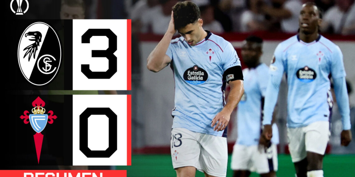 Friburgo 3-0 Celta de Vigo