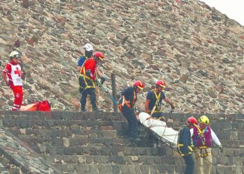 Hombre dispara contra turistas en Teotihuacán