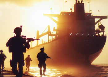 Las impactantes imágenes del ejército de EEUU interceptando un petrolero iraní