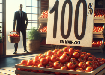 Jitomate sube más de 100% en marzo