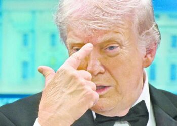 La violencia acecha al presidente Trump