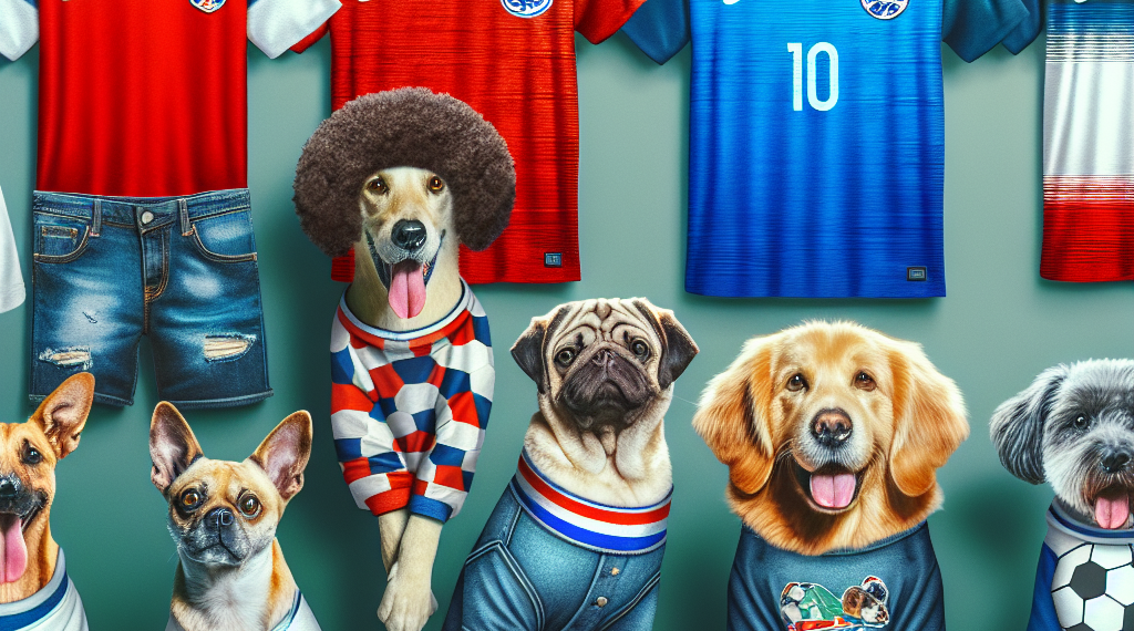 Salen a la venta las equipaciones oficiales del Mundial de fútbol... ¡para mascotas!