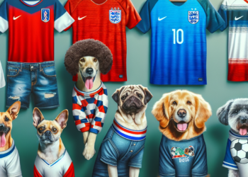 Salen a la venta las equipaciones oficiales del Mundial de fútbol... ¡para mascotas!