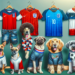 Salen a la venta las equipaciones oficiales del Mundial de fútbol... ¡para mascotas!