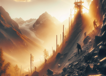 Mineras bajan arrastradas por el retroceso del precio del oro