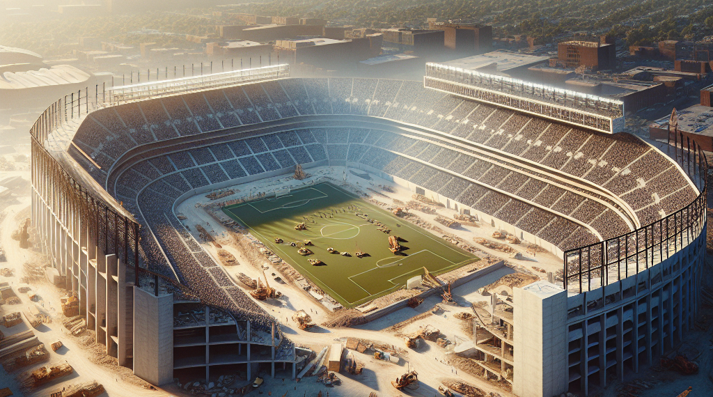 Nuevo avance en la 'piel' del Bernabéu... aunque sigue lejos de lo prometido