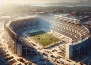 Nuevo avance en la 'piel' del Bernabéu... aunque sigue lejos de lo prometido