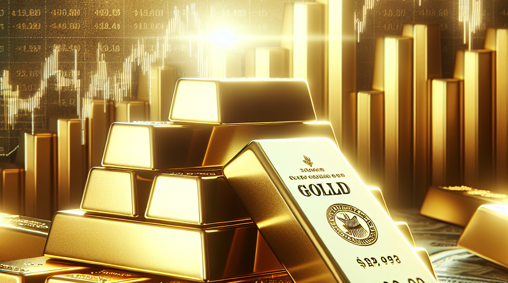 Oro ronda pico de dos semanas mientras el dólar cae por esperanzas del fin de la guerra
