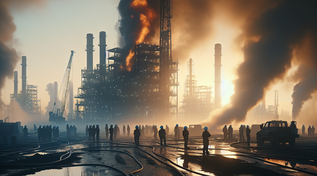 Pemex confirma que incendio en Refinería Olmeca fue sofocado