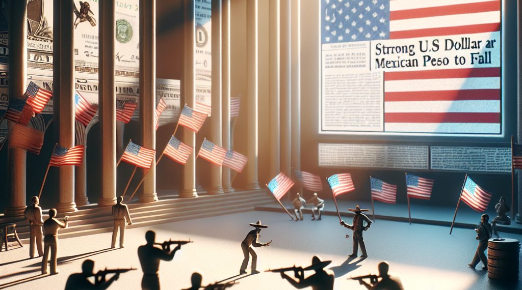 Peso mexicano retrocede por fortaleza del dólar ante incertidumbre sobre la guerra