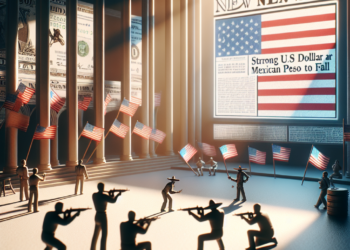 Peso mexicano retrocede por fortaleza del dólar ante incertidumbre sobre la guerra