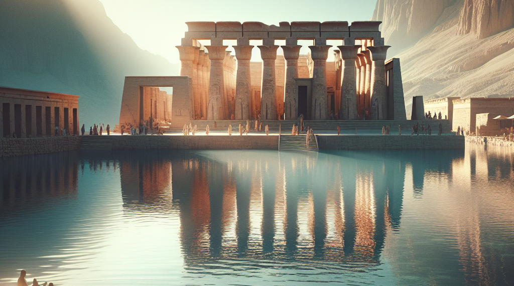 Ruins of ‘unique’, circular water temple discovered in Egypt - The Art Newspaper