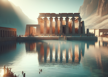 Ruins of ‘unique’, circular water temple discovered in Egypt - The Art Newspaper