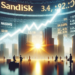 SanDisk se dispara más de 10% en Wall Street tras inclusión en el índice Nasdaq-100 por rebalanceo