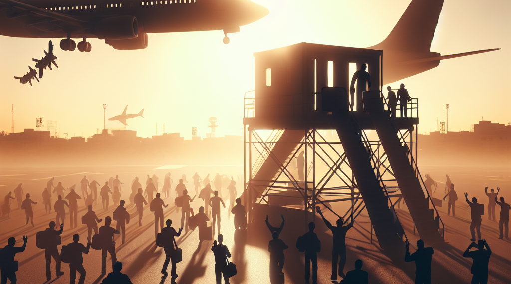 Seis pasajeros heridos al evacuar un vuelo de Swiss Air en la India tras el incendio de uno de sus motores