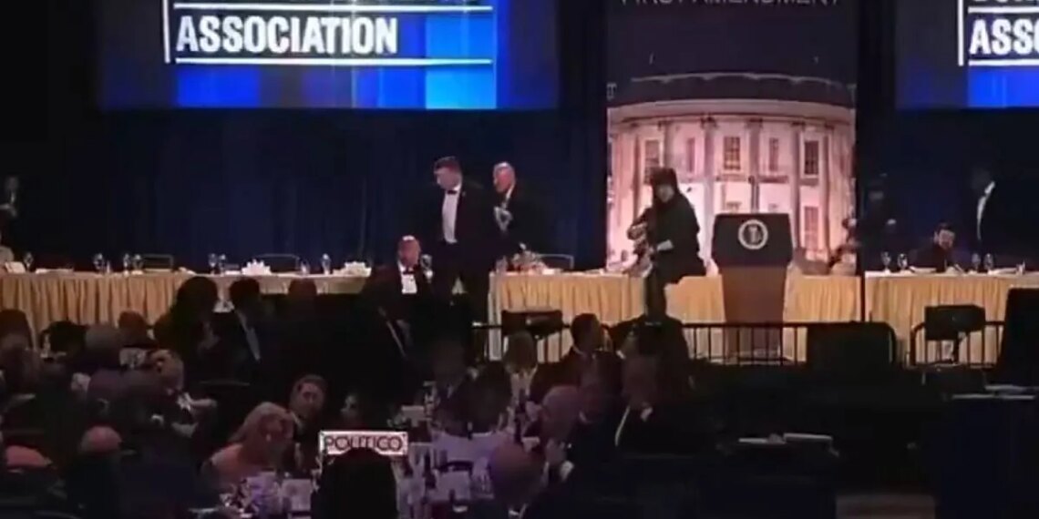El Servicio Secreto detiene a un tirador y evacúa a Trump, la primera dama y la plana mayor del Gobierno durante una cena de gala con periodistas en Washington