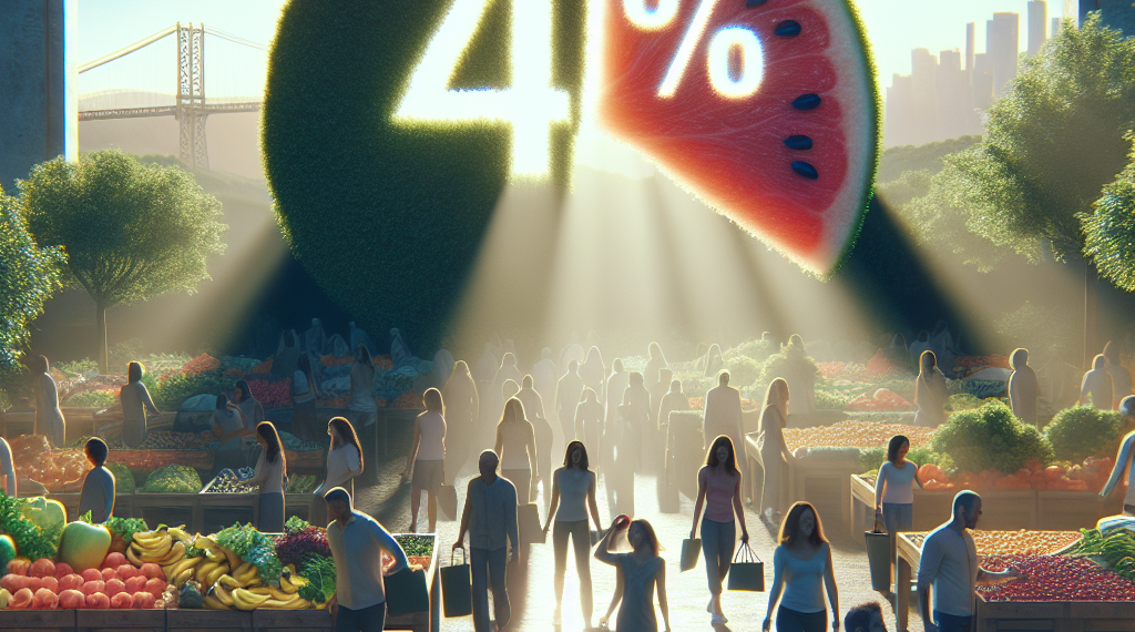 solo 40% consume frutas y verduras
