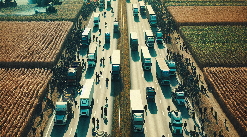 Transportistas y agricultores se movilizan en 20 estados