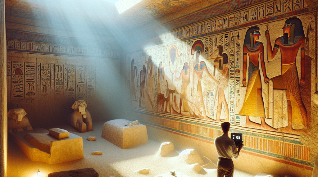 Mummies discovered in a Roman-era tomb at Al-Bahnasa