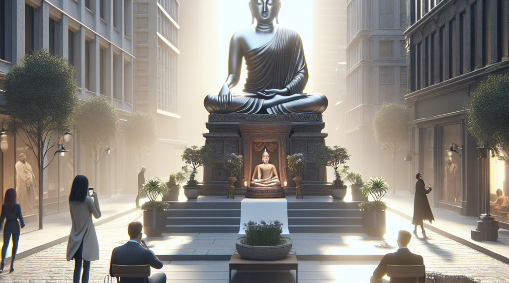 A Buddha Is Reborn on the High Line