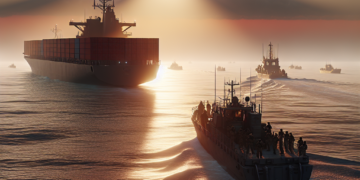 Un destructor estadounidense captura un carguero iraní en Omán