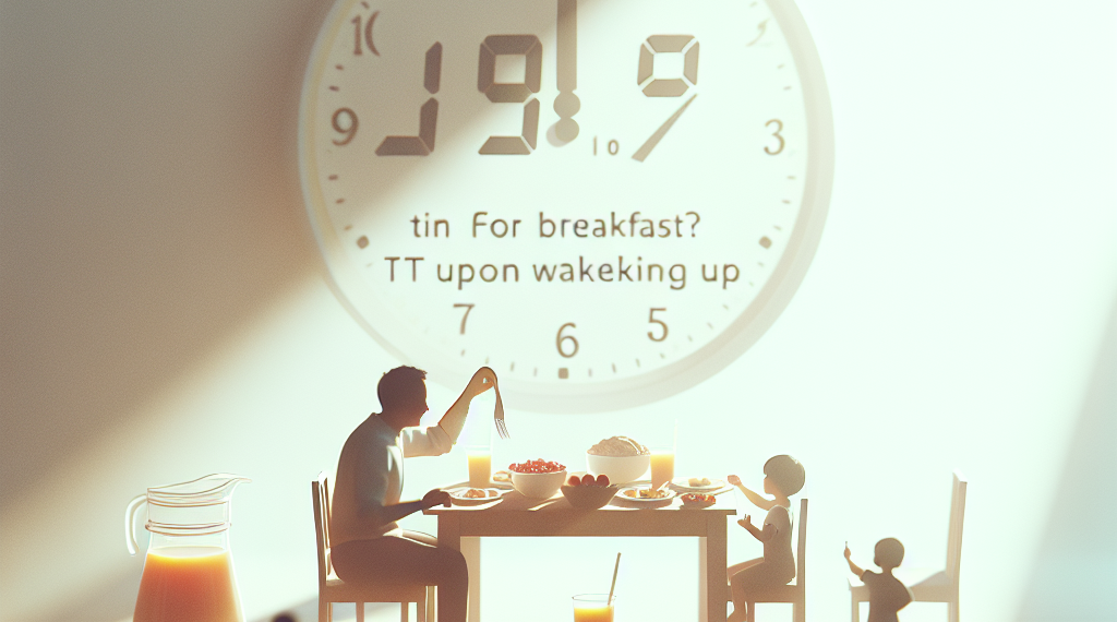 The Best Time to Eat Breakfast? It’s Not Right When You Wake Up