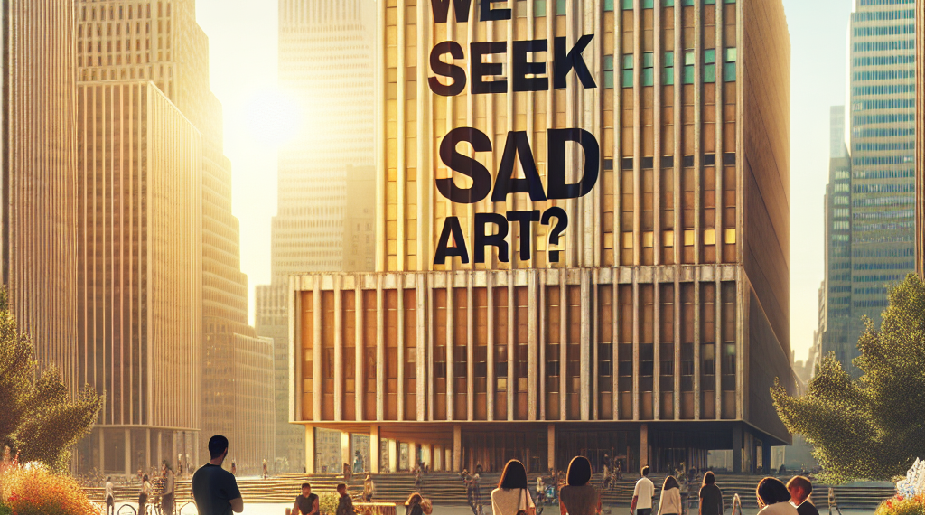 Who Likes To Be Sad? So Why Do We Seek Out Art That Makes Us Sad?