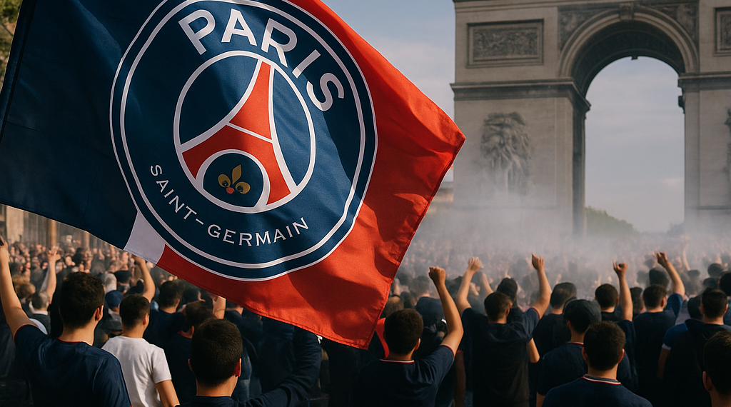 Celebran aficionados del PSG 'destrozando' París