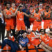 La euforia de la plantilla y la afición del Valencia Basket tras clasificarse a la Final Four de la Euroliga
