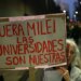 Masivas marchas contra Milei por el estrangulamiento financiero a las universidades