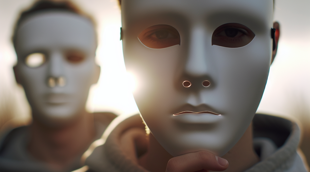 Aneta Grzeszykowska Shoots Portraits in a Mask of Herself at Age 14
