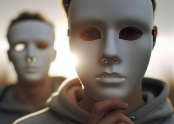Aneta Grzeszykowska Shoots Portraits in a Mask of Herself at Age 14