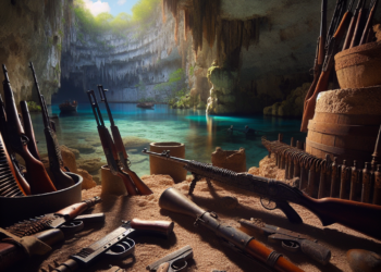 19th-century European weapons found in cenote in Mexico - The Art Newspaper