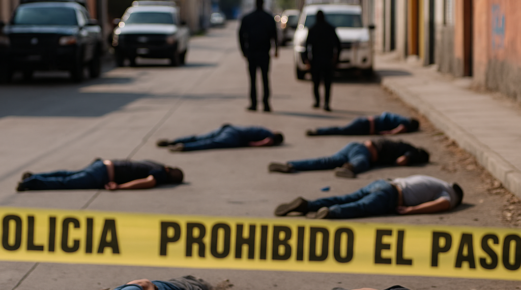 Deja ataque armado seis muertos en Salamanca