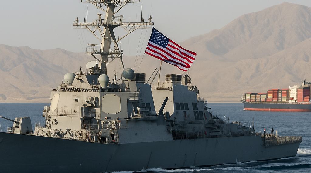 El tránsito de barcos por el estrecho de Ormuz está aumentando gracias a la ayuda de Estados Unidos