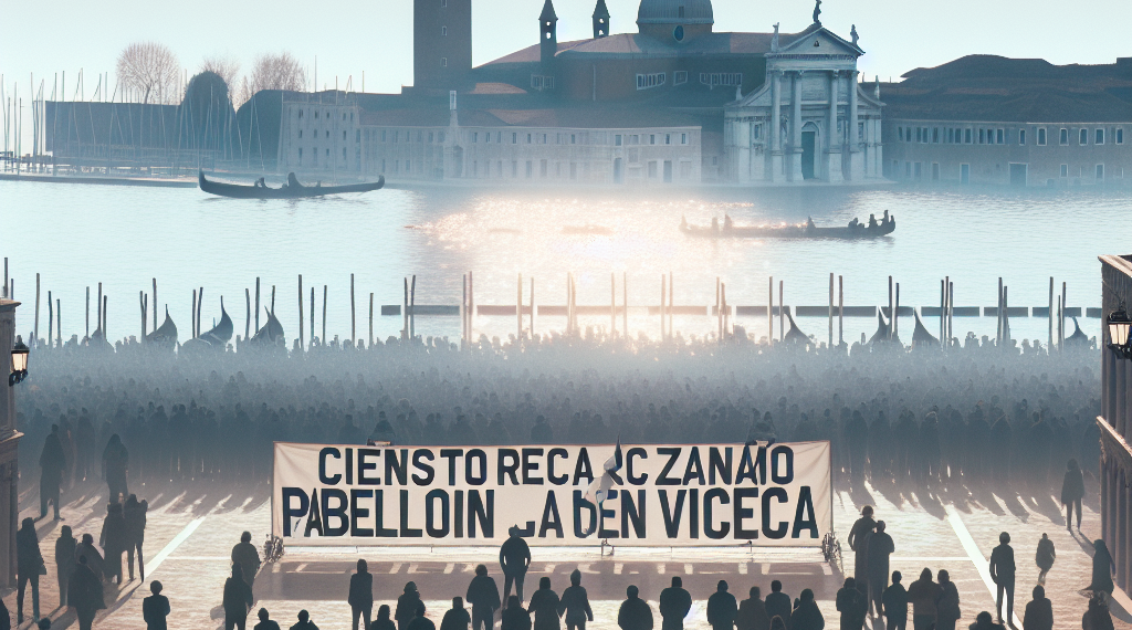 Hundreds Protest Israel’s “Genocide Pavilion” at Venice Biennale